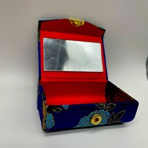 Vintage Asian Brocade Style Lipstick Holder